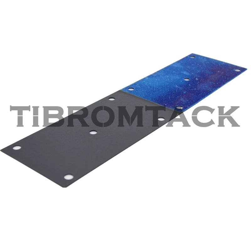 

Titanium Electrode Plate for Wastewater Treatment, Anode Coated, Cathode Uncoated, 320x100x1mm