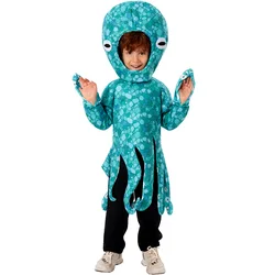 Halloween Ocean Funny Costume Animal Cos Octopus Children's Campus Festival Party Stage Performance Costume