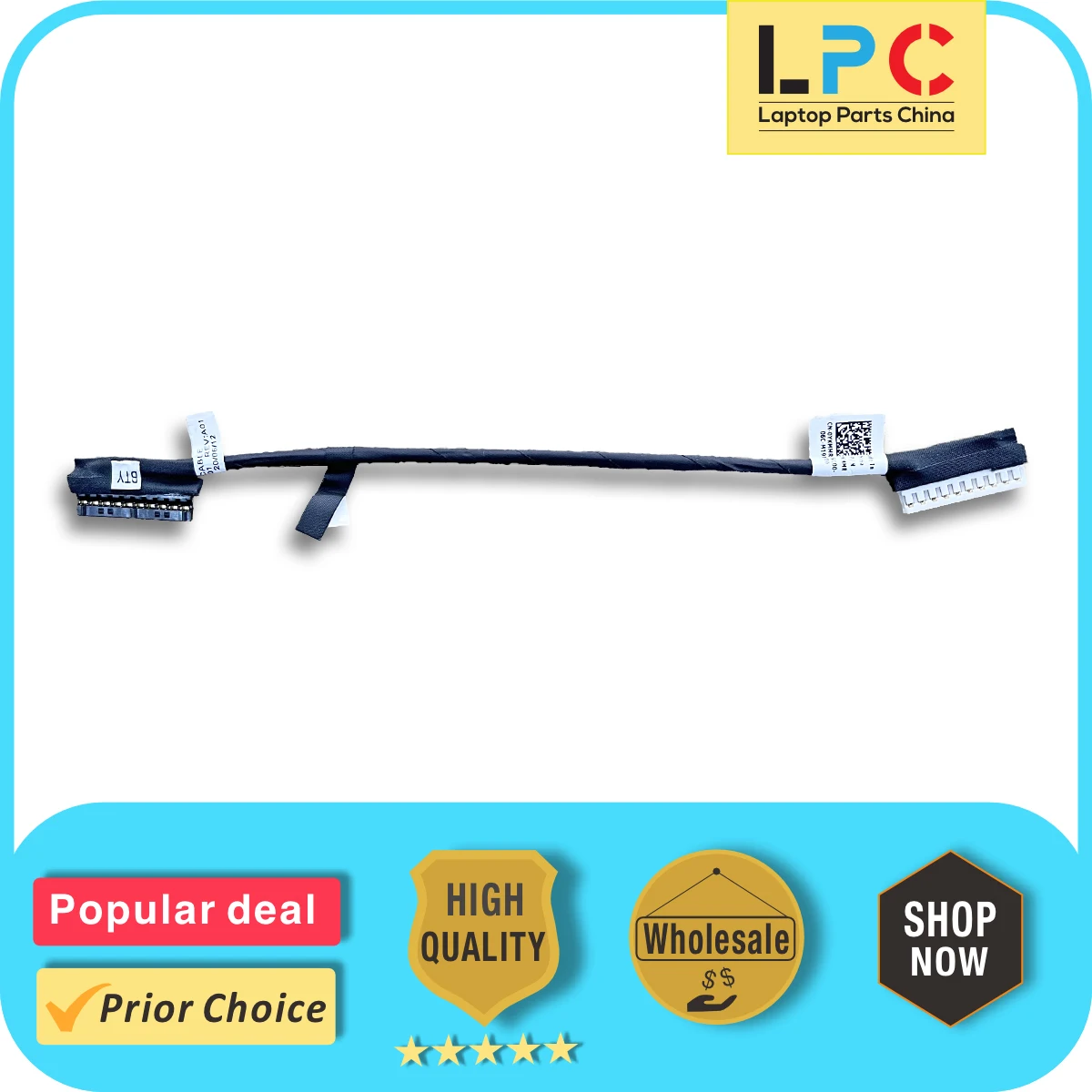 

For Dell Inspiron 15 5570 5575 7590 7591 Battery Cable 0YKMMR New Laptop Battery Connector Flex Cable