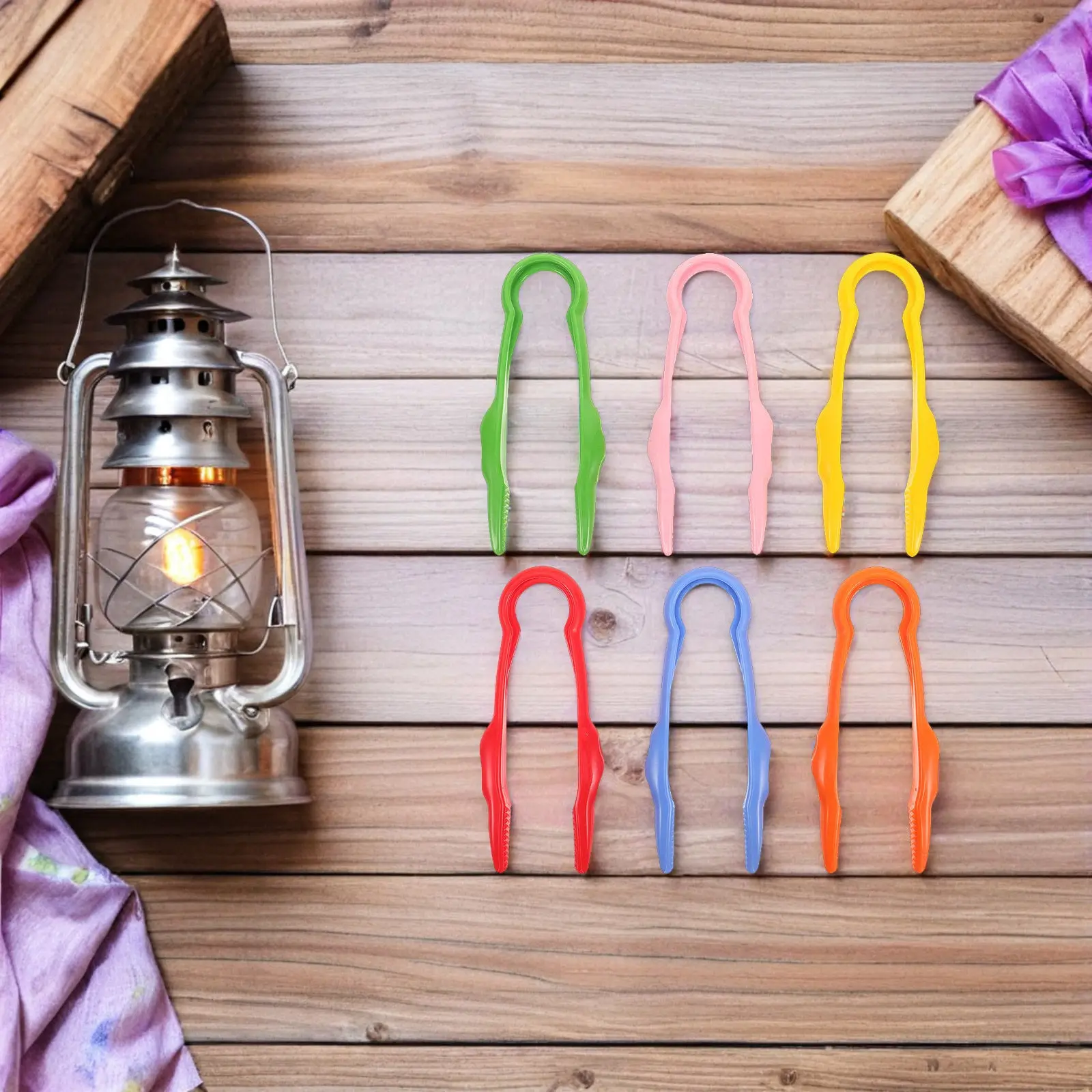 

Набор из 12 детских пинцетов для развития мелкой моторики - Эргономичные пластиковые пинцеты для исследований на природе и дошкольного обучения