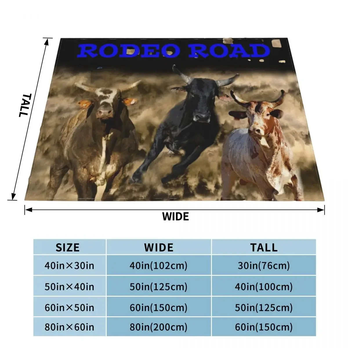 BULL RIDERS. RODEO QUOTES, RODEO Throw Blanket Thermal wednesday Comforter Blankets