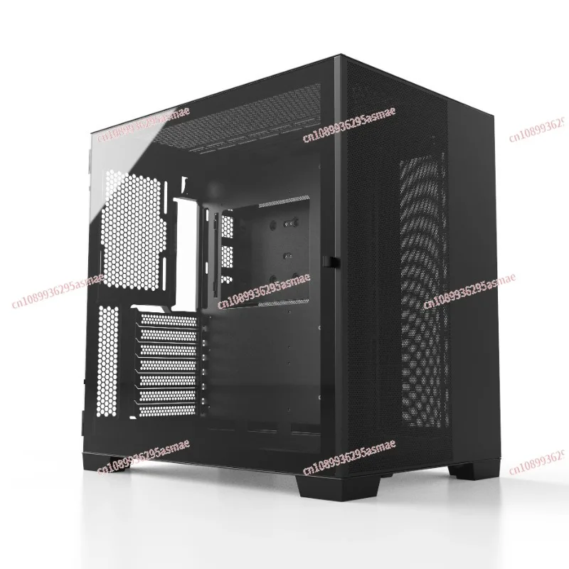 for  360mm Radiator Glass Front PC Case Tower ATX Micro ATX  Mini ITX  Case Tempered Glass PC Gaming Case - view 4