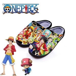 للجنسين قطعة واحدة الشتاء النعال الدافئة ، لوفي ، رورونوا ، زورو ، المروحية ، نامي ، تأثيري ، لطيف ، أحذية كرتونية ، رجال ، نساء ، صبي ، فتاة ، هدية للجنسين أعلى 10 مبيعات من Luffy Cosplay Slipper - No10