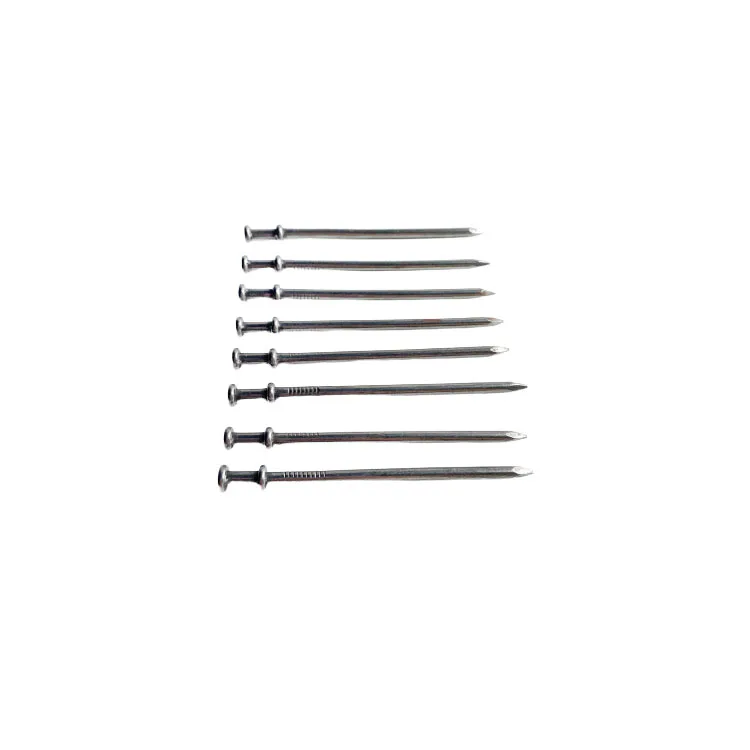 3 1/4 Inch Construction Bulk Nails Smooth Shank Duplex Steel for Wooden Work and Framing Fluted Ring Type Concrete Nailer