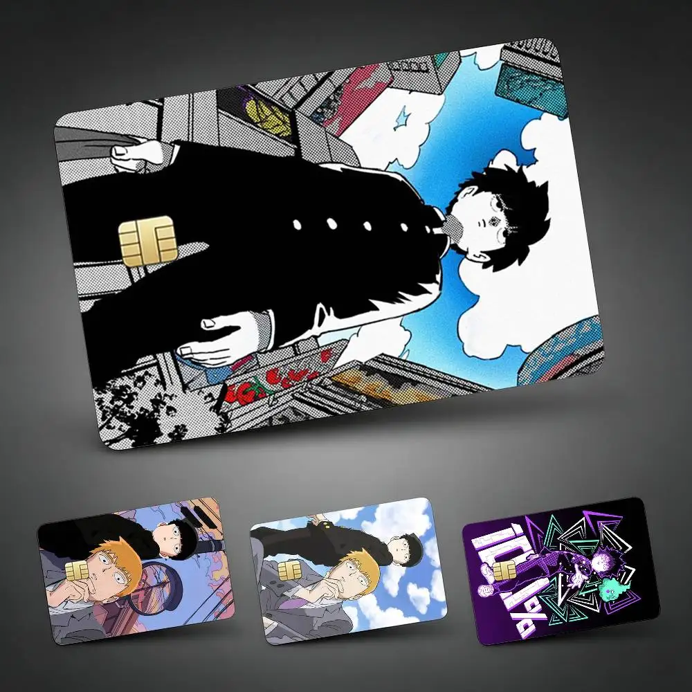 Adesivos de Cartão de Crédito M-Mob P-Psycho 100 para VISA, Banco, Ônibus, Cartão de Acesso ao Metrô, Película Protetora