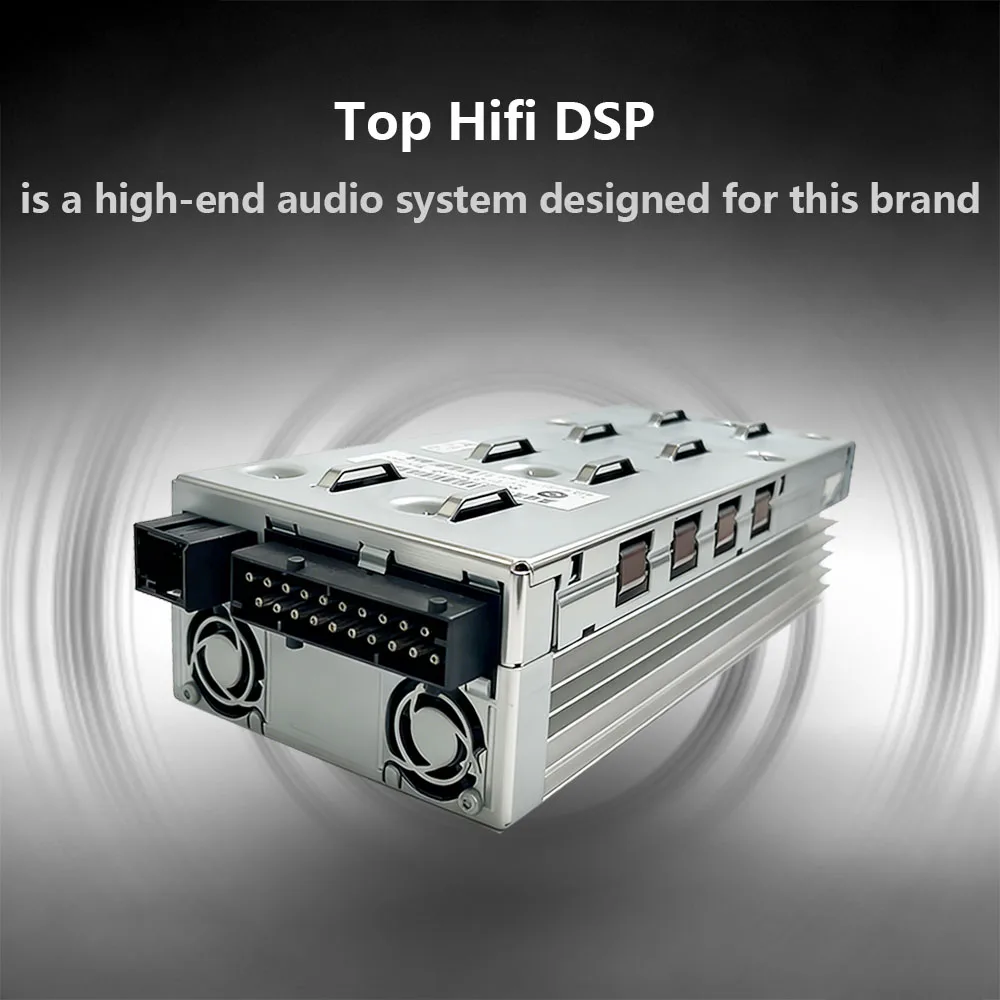 Car DSP Audio Processor 4*80W Amplify High‑Resolution Sound System Automotive Stereo Amplifier for BMW Top Hifi 609 676 688 Upg