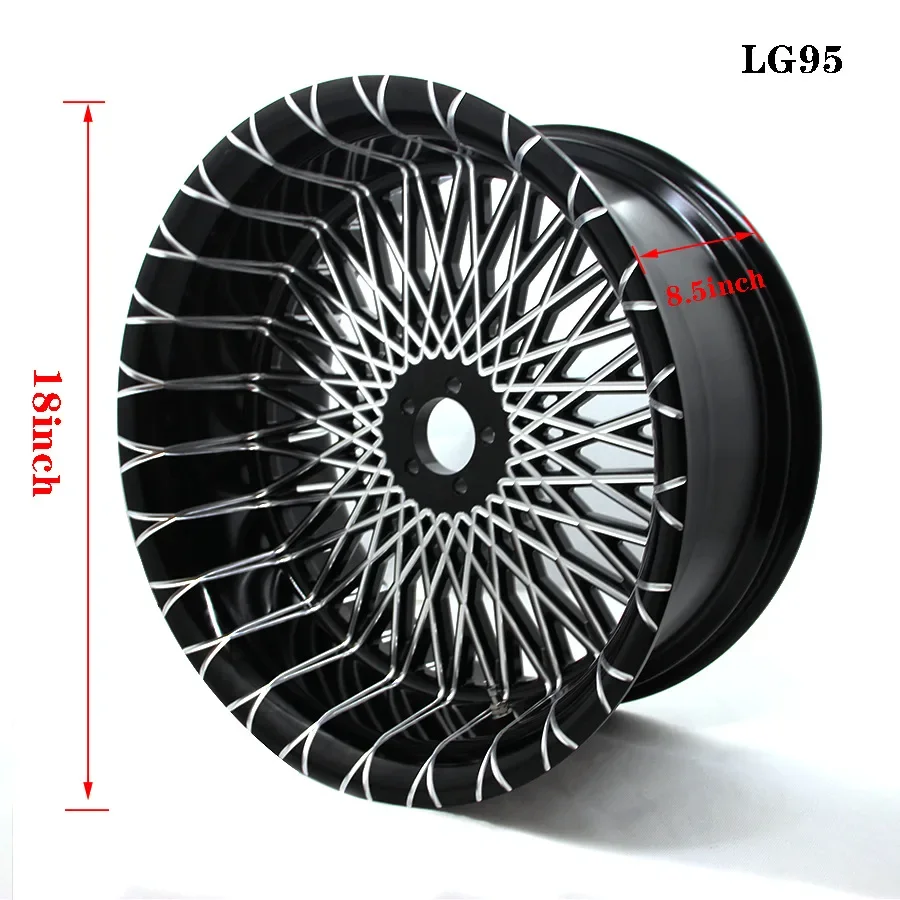 

For Motorcycle Wheel 18 Inch Widened Thickened Ultra Large Wide Tire Aluminum Alloy Forged Wheel Hub for Softail Breaker！！