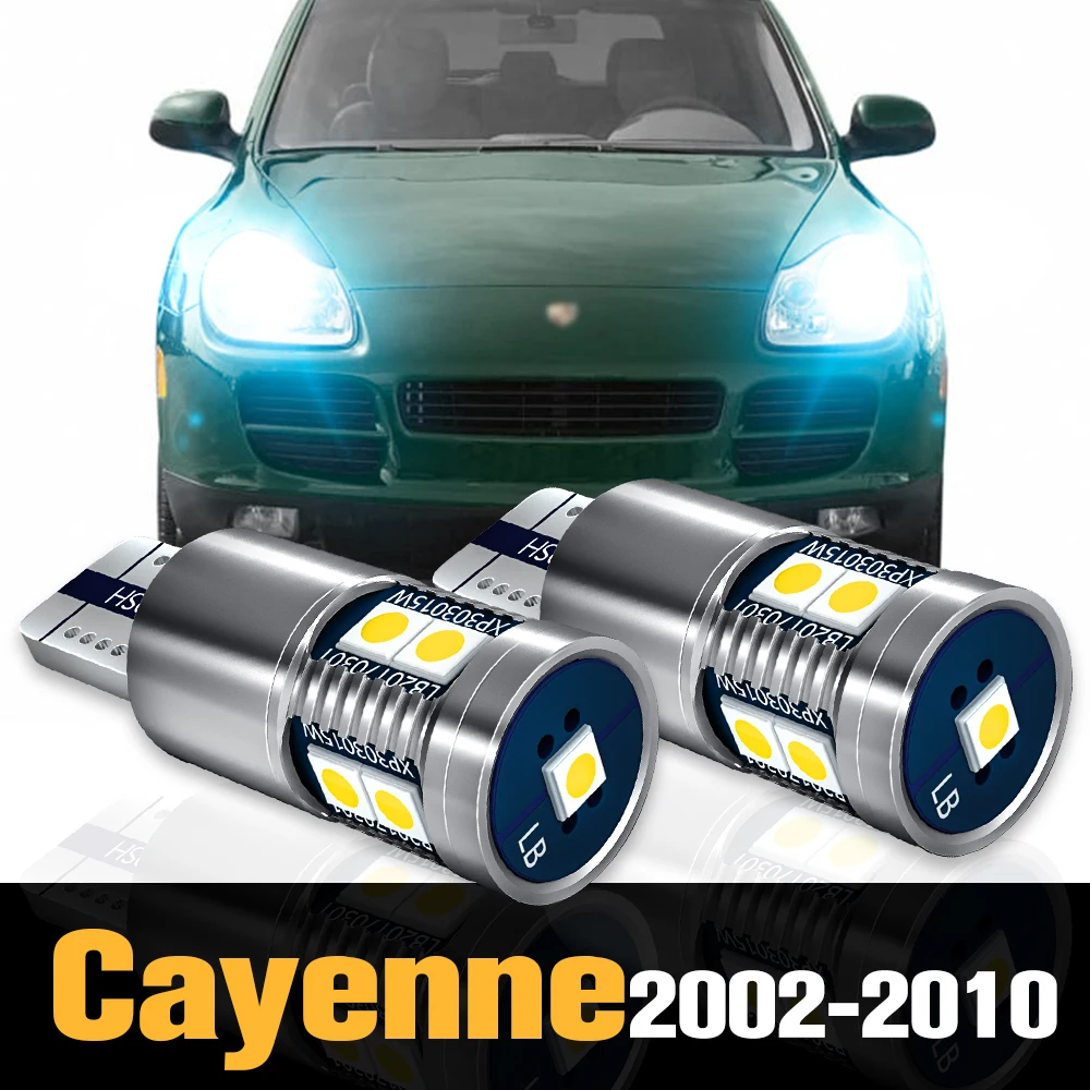 

2pcs Canbus LED Clearance Light Parking Lamp Accessories For Porsche Cayenne 9PA 2002-2010 2003 2004 2005 2006 2007 2008 2009