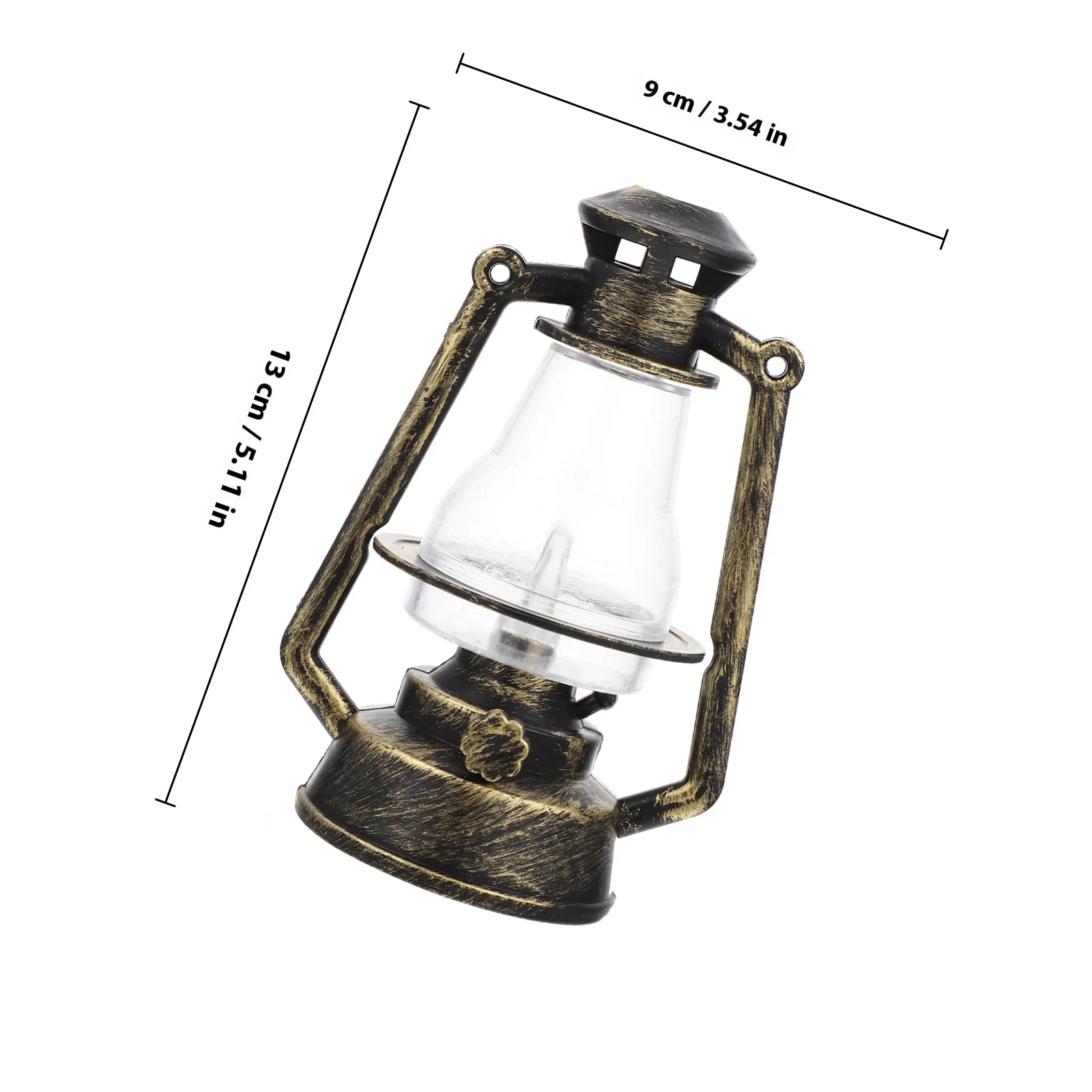 4 قطعة مصغرة مصباح زخرفة الرجعية نمط LED مصباح لقضاء عطلة حفل زفاف ديكور المنزل الإضاءة LED فانوس الخفيفة #4