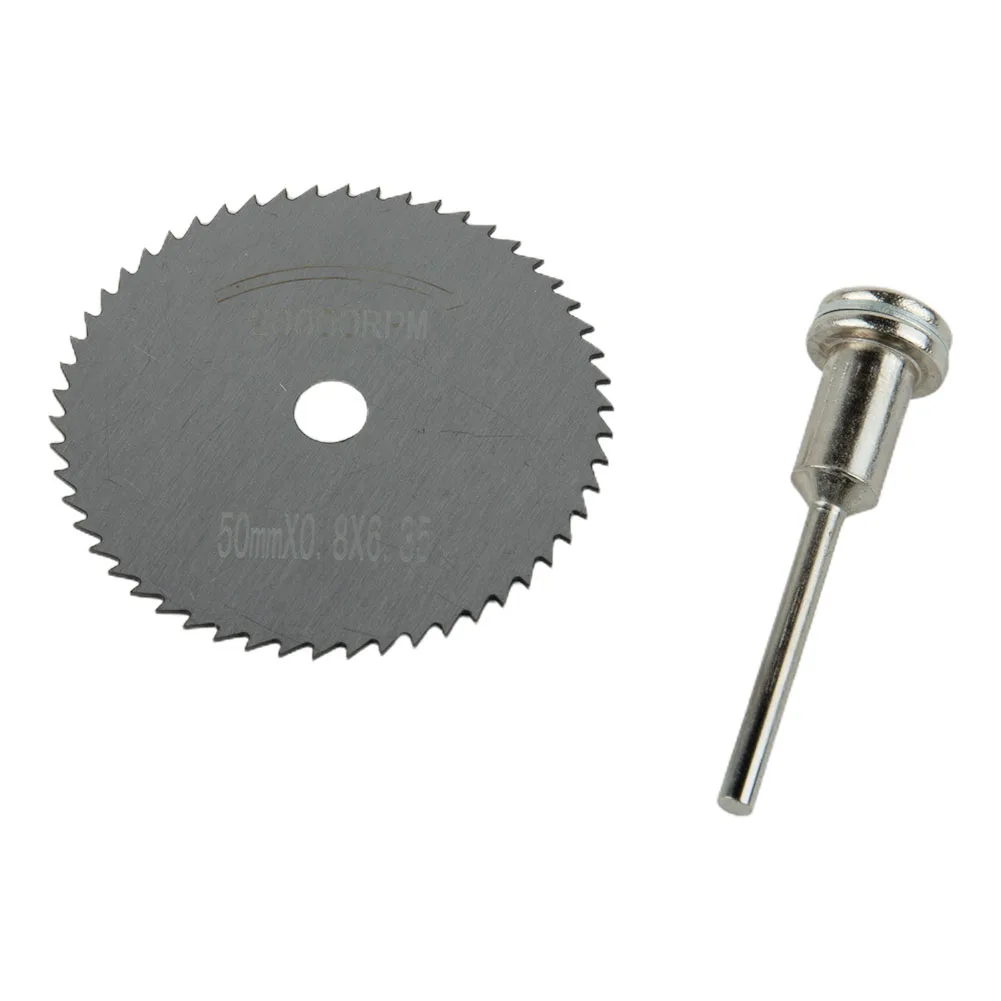 Mini lama per sega circolare HSS disco da taglio utensile di perforazione rotante 50/60mm 3.175mm mandrino per utensili rotanti accessorio smerigliatrice elettrica