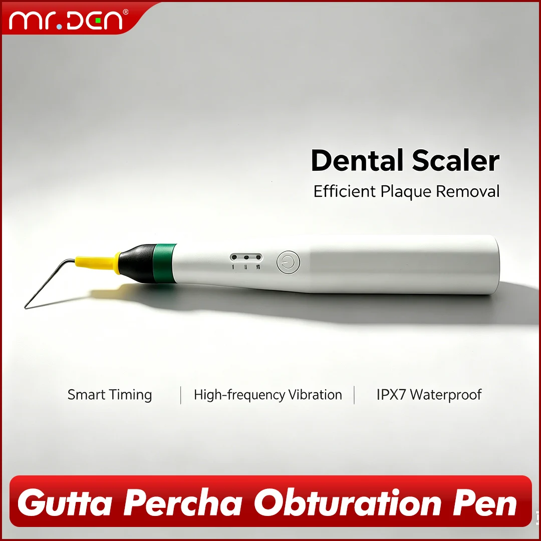 

MR DEN Dental Endo Obturation System Pen ePack Portable Cordless Gutta Percha Point Softener & Cutter for Clinical Use