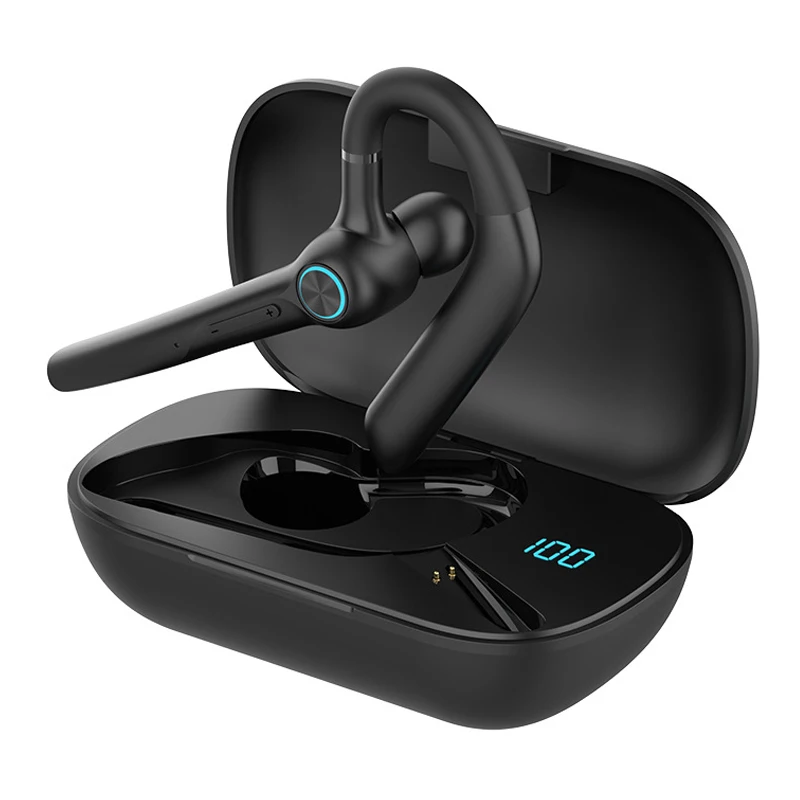 

STTKGZD Беспроводные Bluetooth-наушники с микрофоном ENC с шумоподавлением, громкая связь, говорящая гарнитура, бизнес-вождение