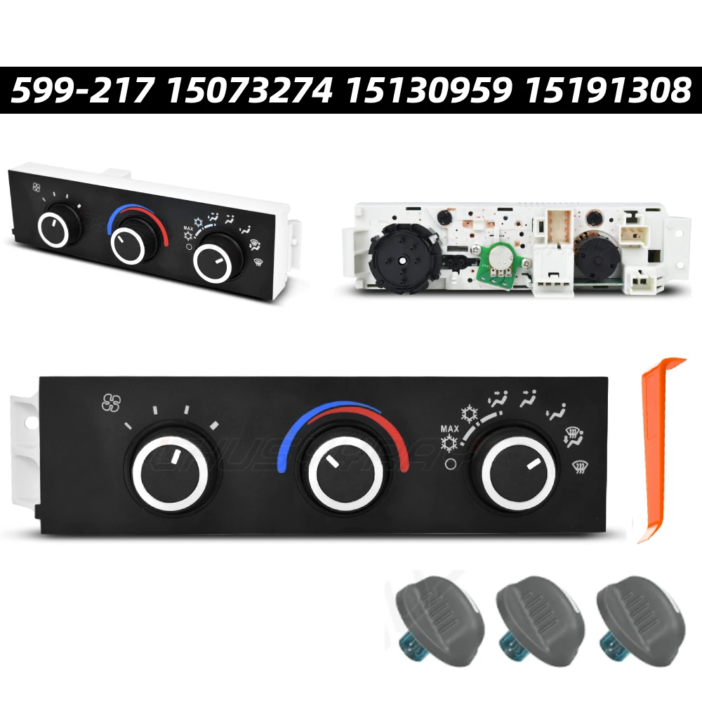 

599-217 Heavy Duty Climate Control Module For Chevrolet GMC Express 2500 3500 OE:15073274 15130959 15191308 15773678 16238445