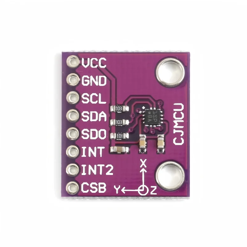 Модуль трехосного датчика ускорения BMA250E, трехосевая плата MEMS nisk-g xyz