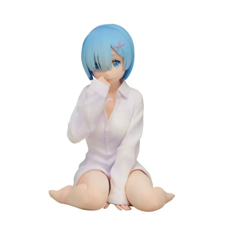 

Re:Zero Kara Hajimeru Isekai Seikatsu Y-SHIRT VER. REM Kneeling ram Action Figure Model toy