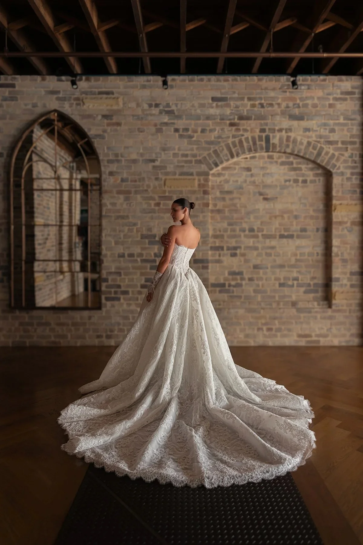 Lace Wedding Dress Vestido De Noiva Minimalistas Tomara Que Caia Vestidos Feminino Elegante Para Casamento Plus Size A Line Boda