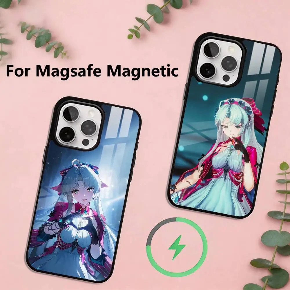 

Carlotta Waves Wu-thering Phone Case For iPhone17,16,15,14,13,12,11 Plus,Pro Magnetic For Magsafe Wireless Charging