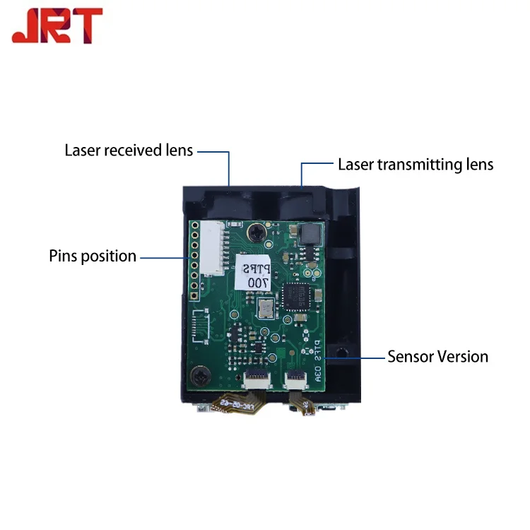 Outdoor Laser Rangefinder Module 700m Scanner JRT Long Range Distance Sensor UART TTL Interface