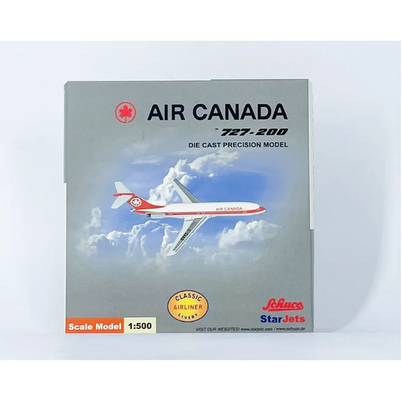 طائرة طيران كندا Air Canada Air Canada من السبائك المعدنية ، طائرة معدنية ، مجموعة هدايا للزينة ، مقياس 1: oy