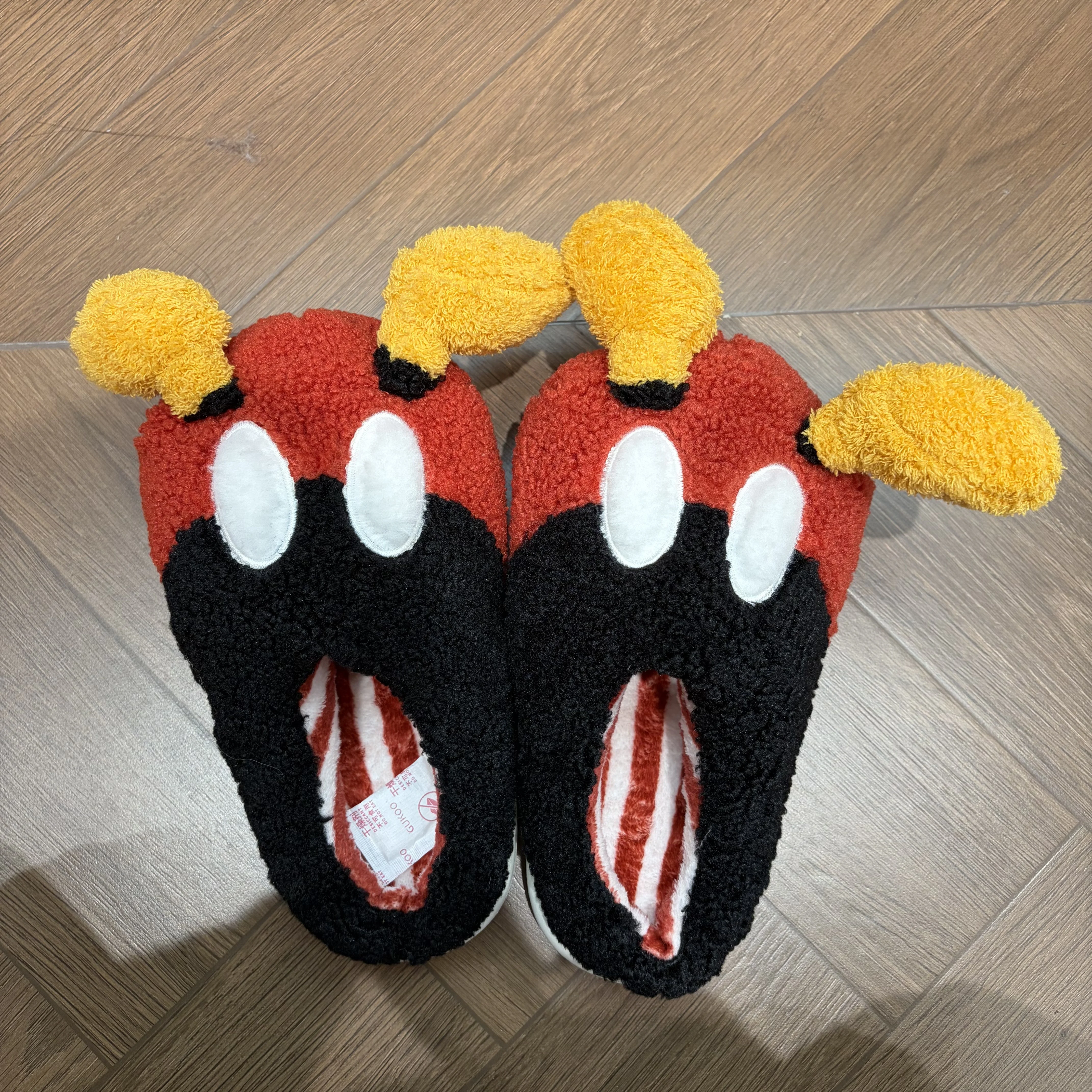 

Warm Plush Disney Mickey Slippers for Women Cozy Fuzzy Big Head Design Non-Slip Indoor House Shoes Winter Comfort