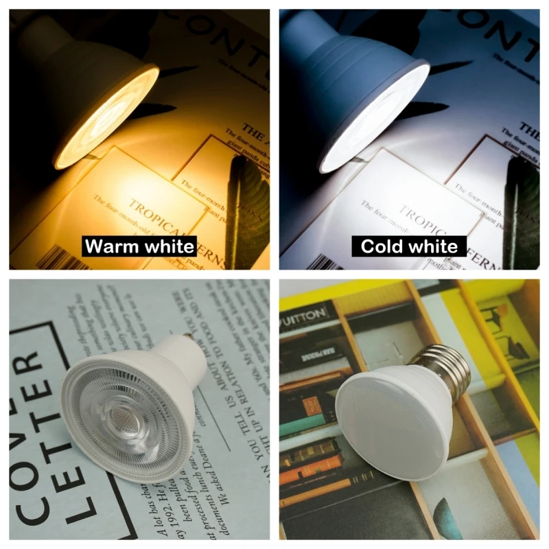 1-10PCS LED Spotlight Bulb E27 E14 MR16 GU10 AC220V 6W 24/120 Degree Beam Angle High Lumen Indoor LED Energy Saving Lights Bulb