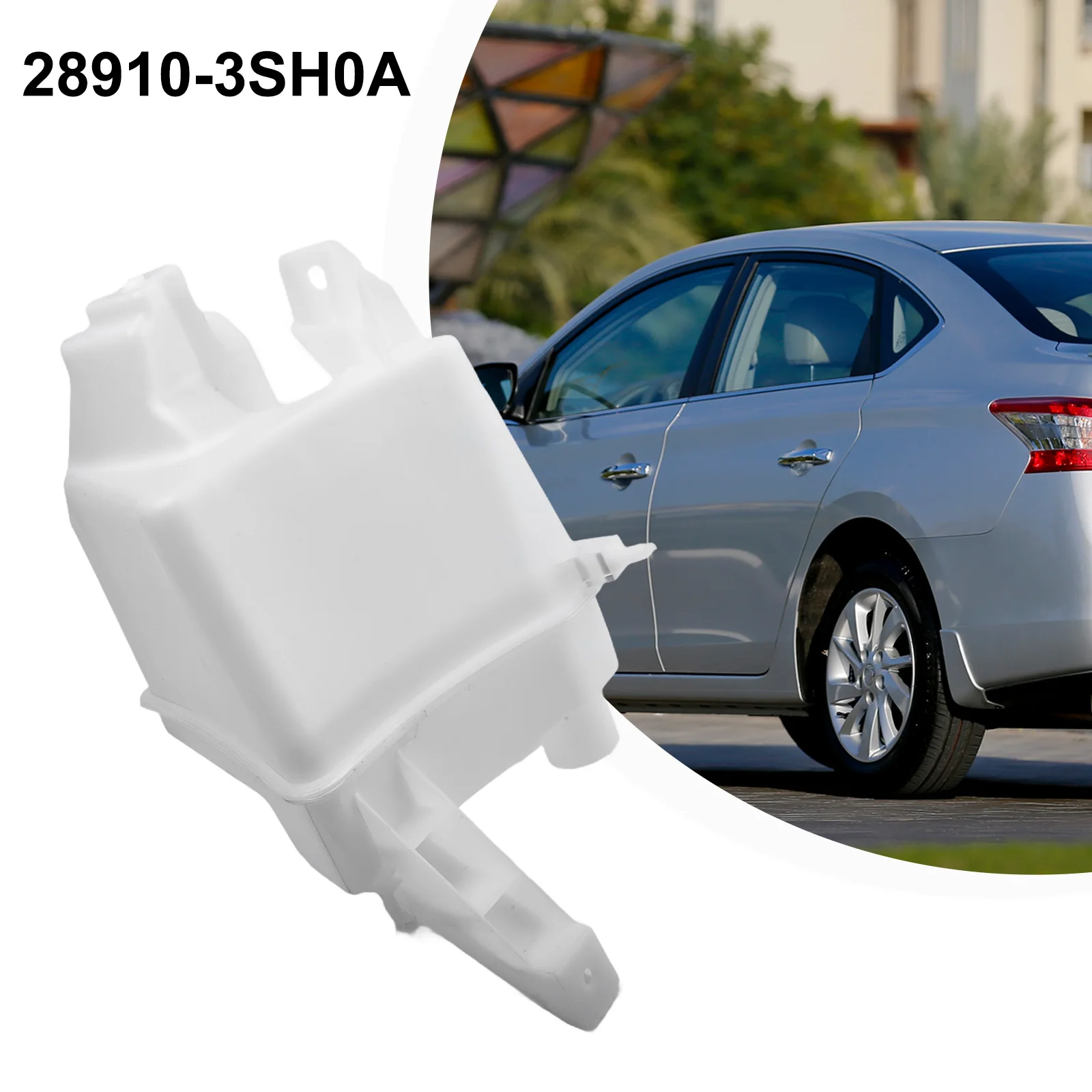 High Precision High Quality Useful Expansion Tank Auto Parts White 28910-3SH0A ABS Car Accessories Dustproof Tool