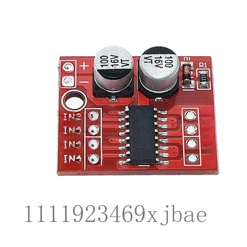 2-Channel DC Motor Driver Module, Dual H-bridge Circuit Board, DC Motor Forward Reverse Control With PWM Speed Adjustment