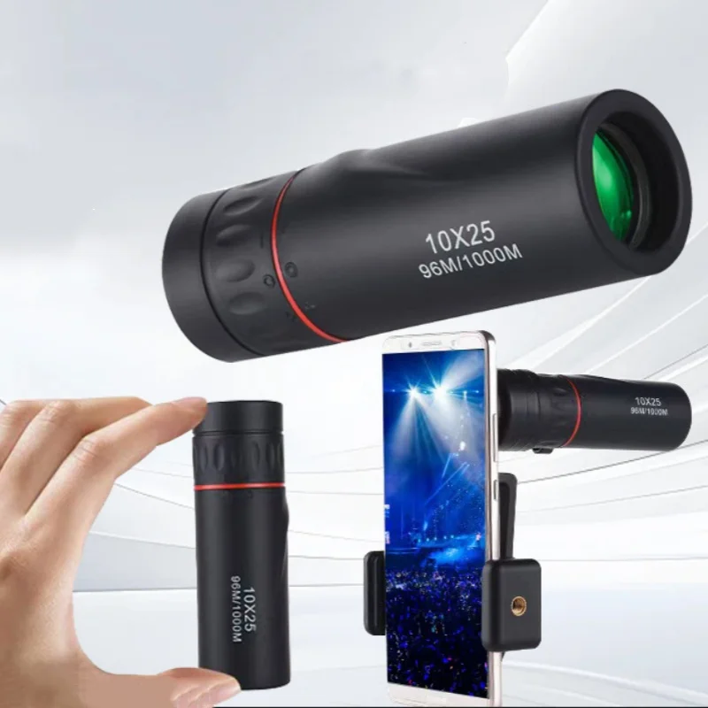 

Мини 30x25 уличный HD монокулярный телескоп портативный мобильный телефон телескоп с держателем кемпинг охота телескопы для наблюдения за птицами