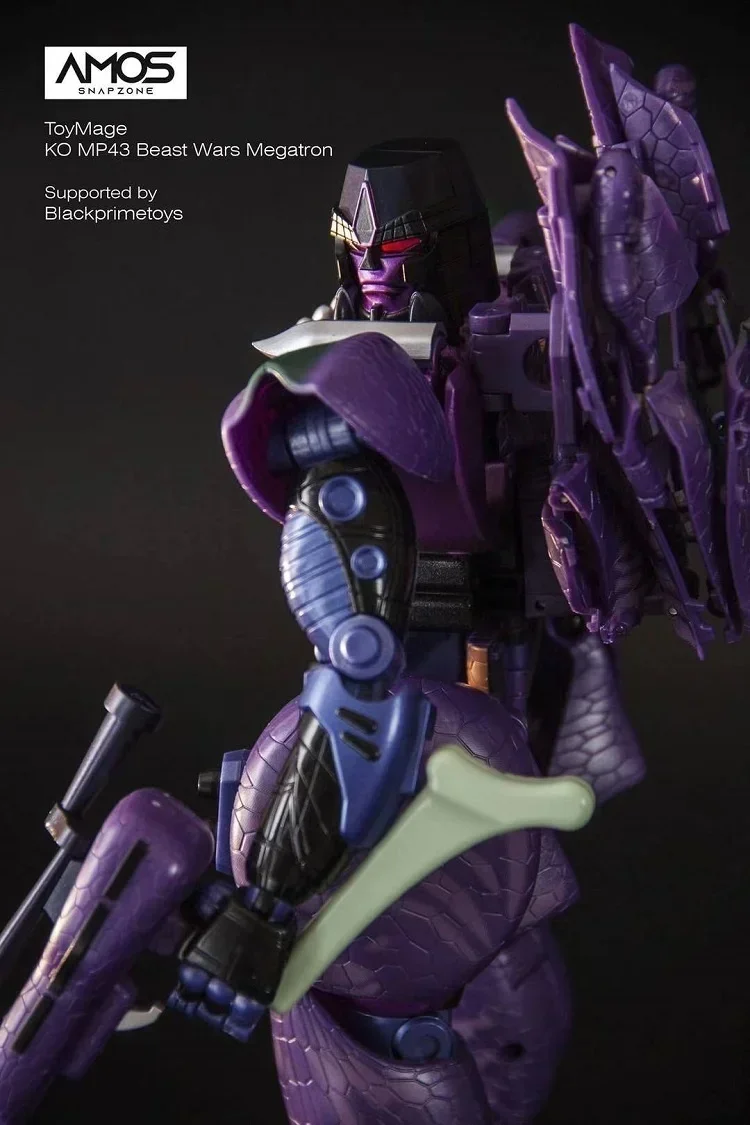 변신 장난감 향상된 티라노사우루스 렉스 MP 스케일 MP-43 MP43 비스트 슈퍼 워리어 맨 BW 액션 인형