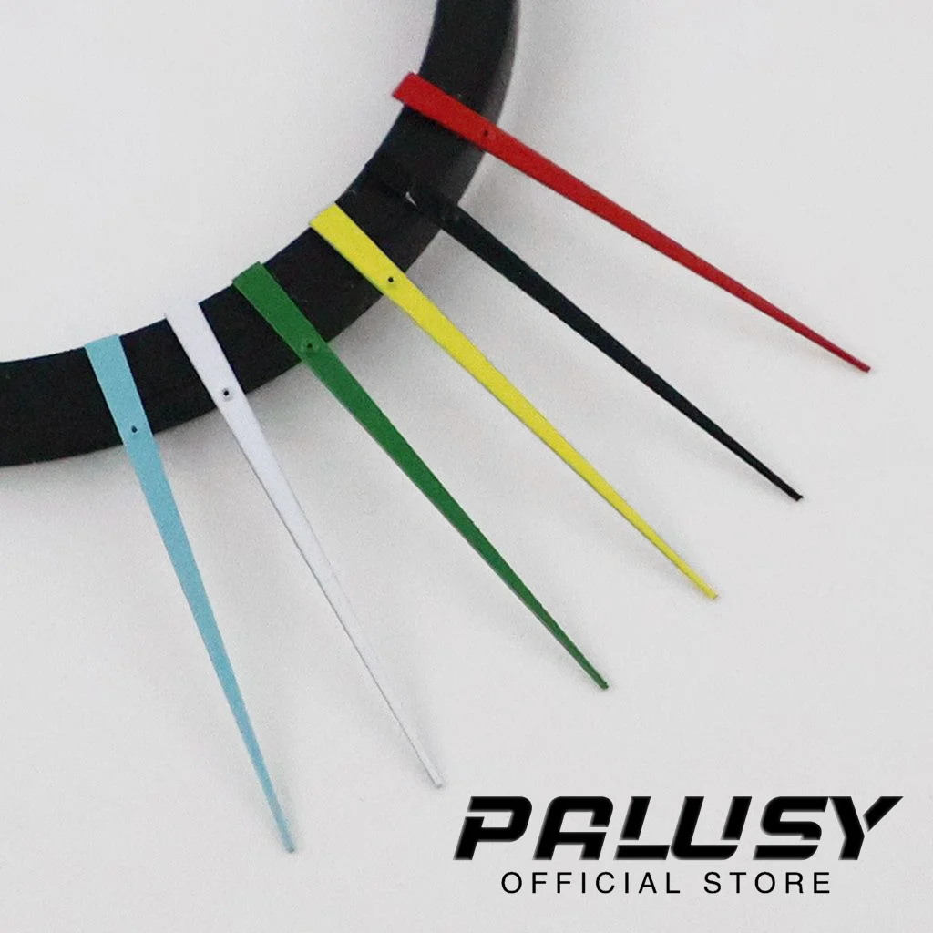 NH35 13 مللي متر مؤشرات الساعات أبيض أصفر أسود أحمر ساعة الأيدي ل NH34 NH35 4R35 NH36 4R36 حركة الأيدي الثانية