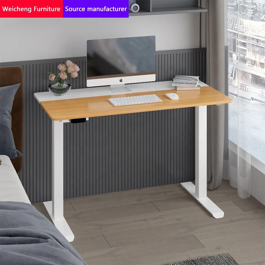 Single Motor Smart Furniture Electric Height Adjustable Sit Stand Office Desk Adjustable Table
