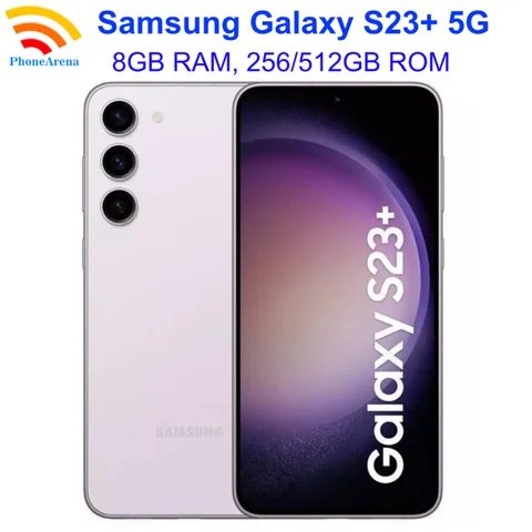Samsung Galaxy S23+ S23 Plus 5G S916U1 S916B S916N S9160 6.6" AMOLED 8GB 256/512GB Snapdragon NFC Original Android Cell Phone