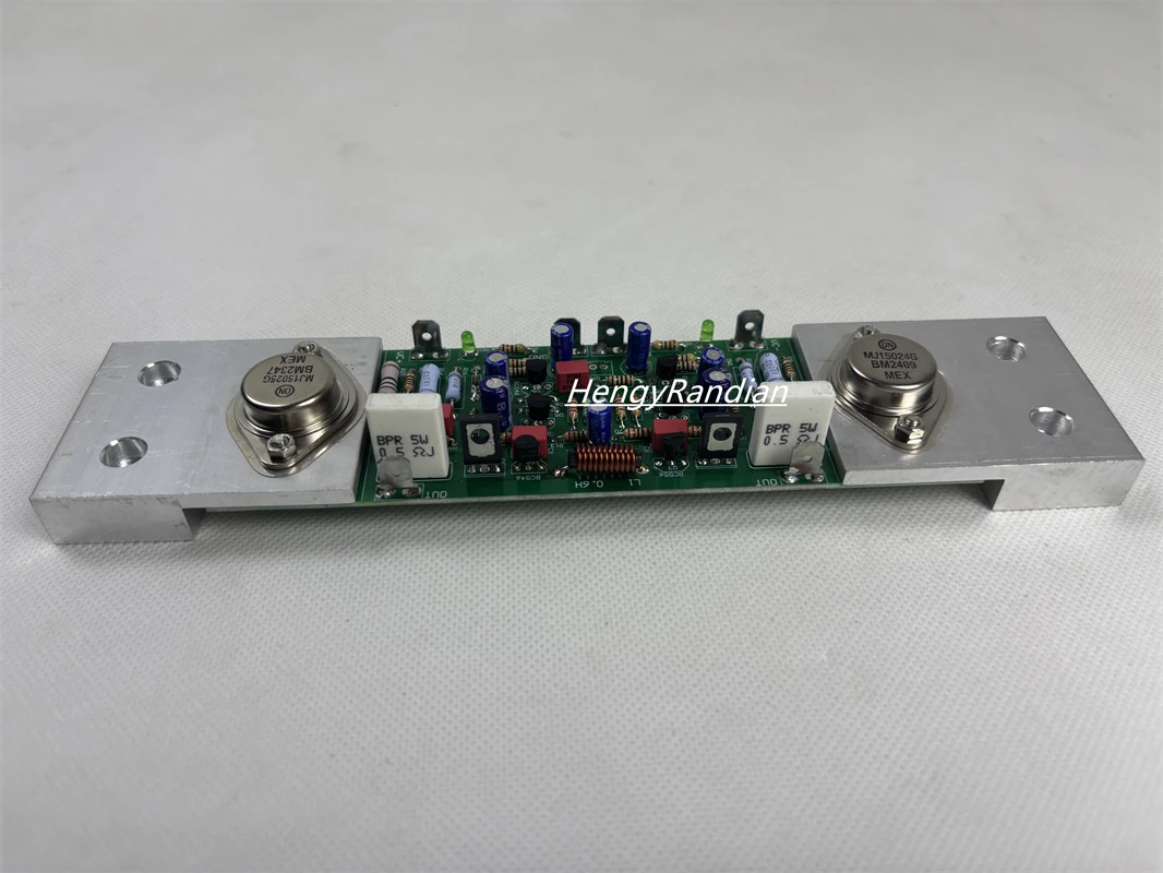 

High-end Musical Fidelity A1 Class A amplifier board. 20W+20W. MJ21195/21196. Output impedance:4Ω-8Ω
