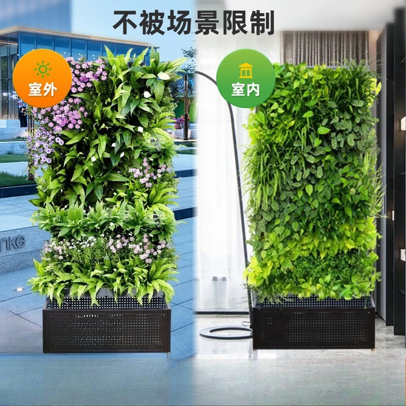 Movable multi-function automatic watering Floor-to-ceiling flower stand Plant wall Balcony growing vegetables Succulent