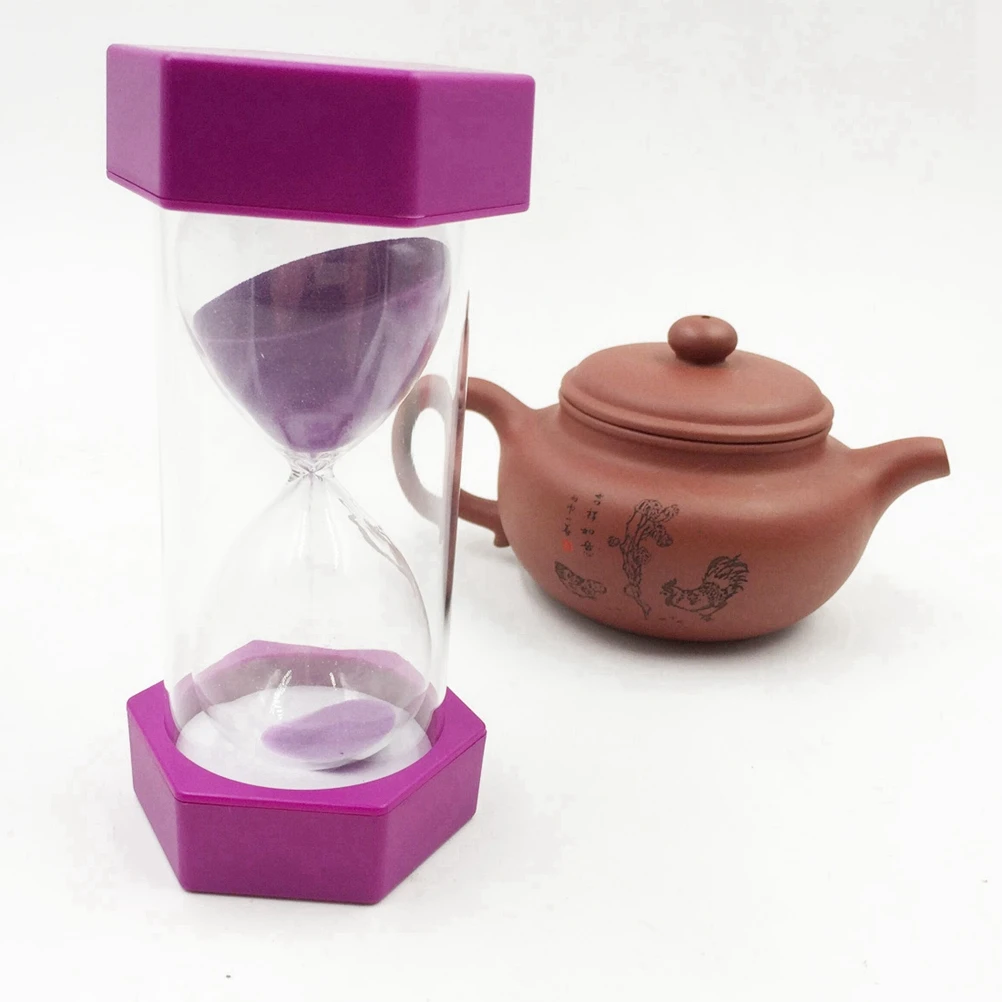 

Hexagon Sand Timer 6 Minutes Plastic Hourglass For Kids Cooking Games Exercise Home Office Decor Gift Idea Hourglass Timer