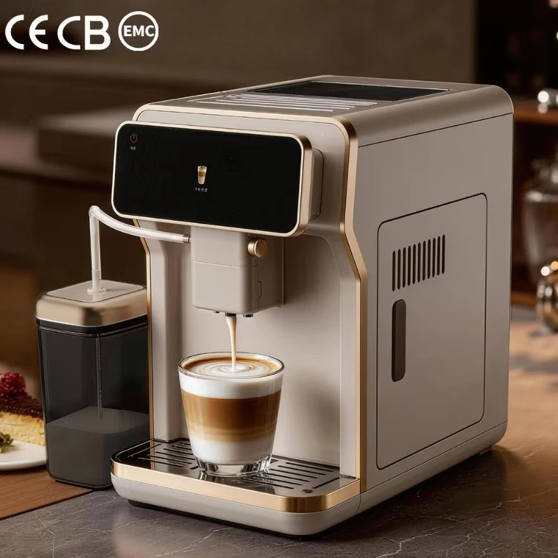 Airo Commercial Electric Fully Automatic Stainless Steel Espresso Coffee Machine 7 Menu Touch Display 15 Bar Dual Boiler Pro