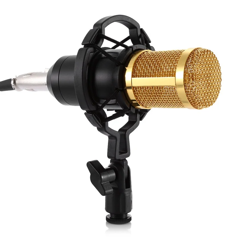 Bm 800 Professional Adjustable Condenser Microphone Kits Karaoke Microphone Bundle Microphone for Computer Studio Recording