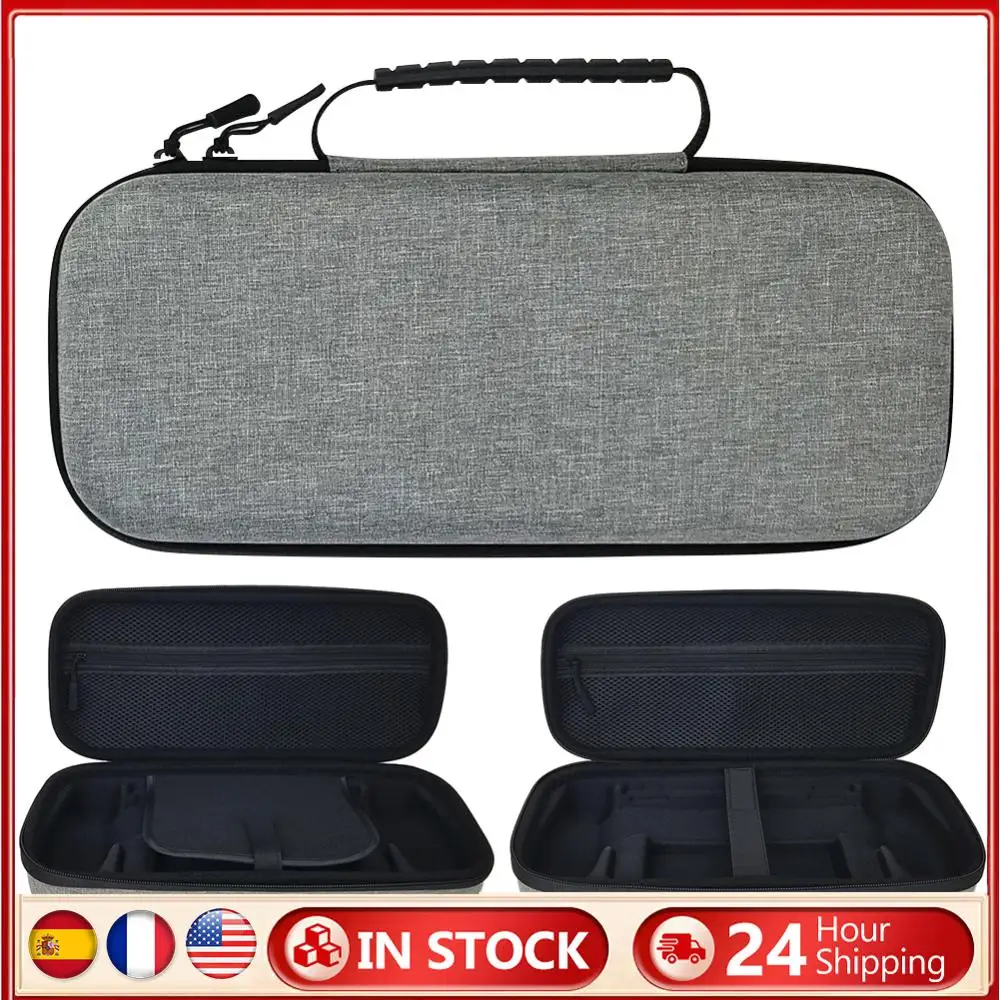 

EVA Hard Carrying Case Shockproof Carrying Case Bag with Mesh Pocket Storage Bag Anti-Drop for PS5 Portal for PlayStation Portal