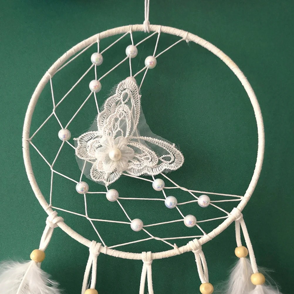 

Dream Catcher with Warm Light Pendant Home Decor for Bedroom Garden Porch Patio Entry Night Light Design Filter