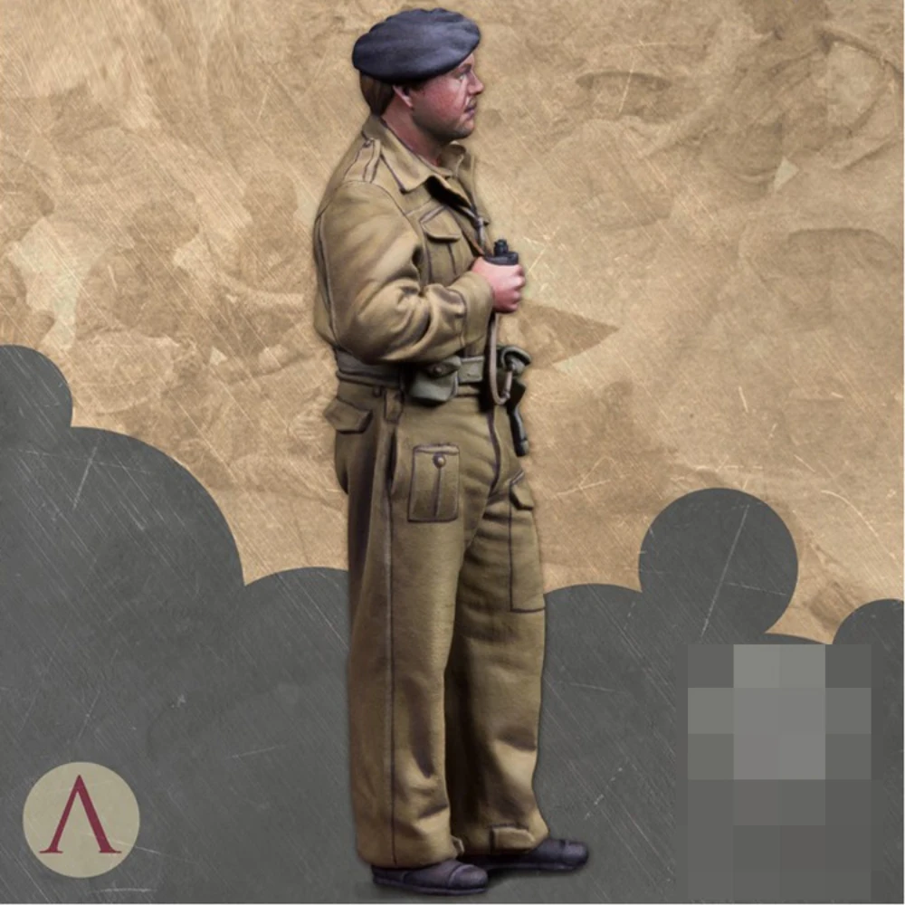 

1/35 фигурка из смолы, неокрашенная модель, военная тема, в разобранном виде и неокрашенная GK