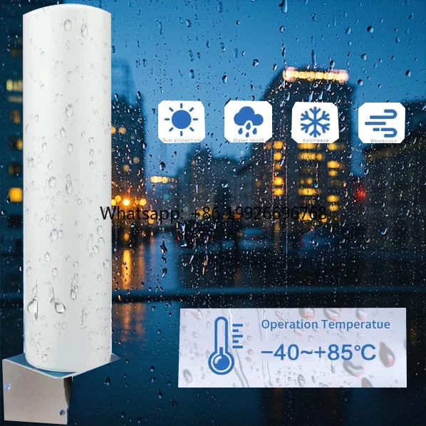 High-Gain 12dBi 4G/5G Wideband 360° Full Coverage IP67 Waterproof Communication Vertical Signal Booster Omnidirectional Antenna