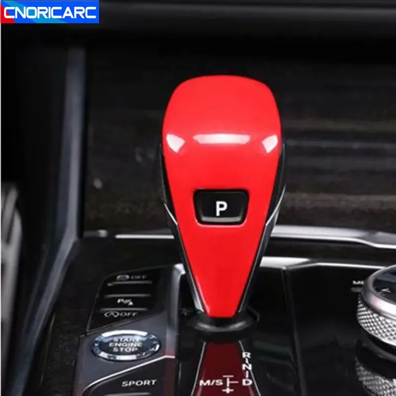 

Car Styling Central Control Gear Shift Handle Decoration Cover Sticker For BMW 3 Series G20 G28 2020 2021 Interior Accessories