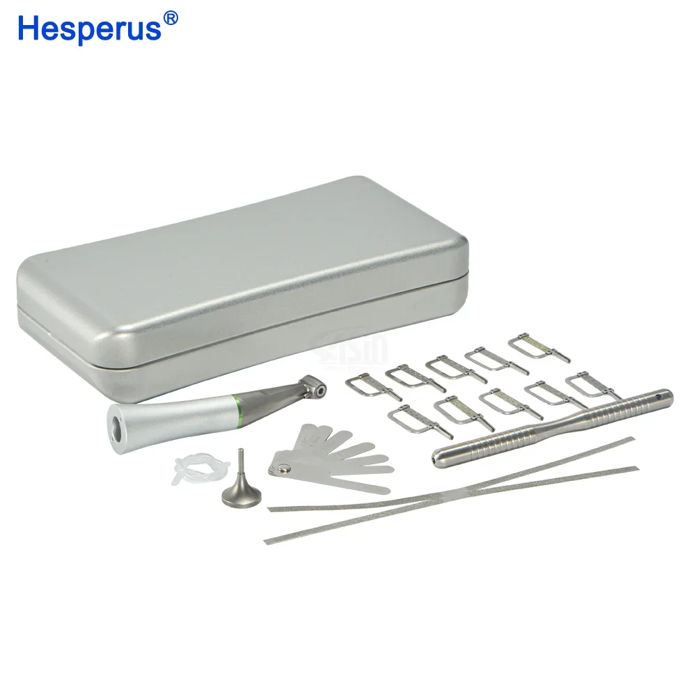 den tal Orthodontic Interproximal Enamel Reduction Reciprocating IPR System Stripping 4:1 Contra Angle Orthodontic Tool