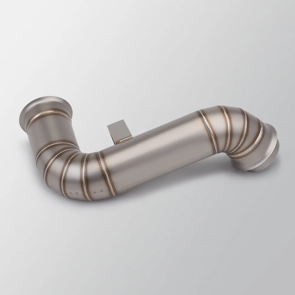 Para 800NK DUKE 790 890 Adventure R Rally KTM790 KTM890 2018-2022 Slip On Escape de motocicleta tubo de enlace medio Escape Moto silenciador