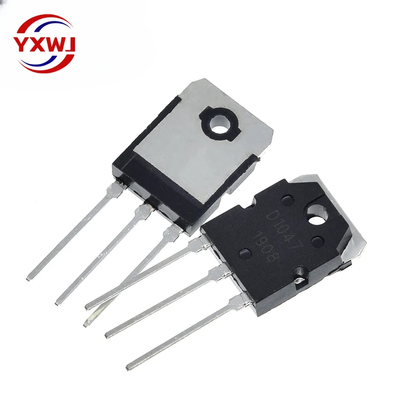 5PCS 2SD1047 TO-247 D1047 TO-3P POWER TRANSISTORS new and original IC