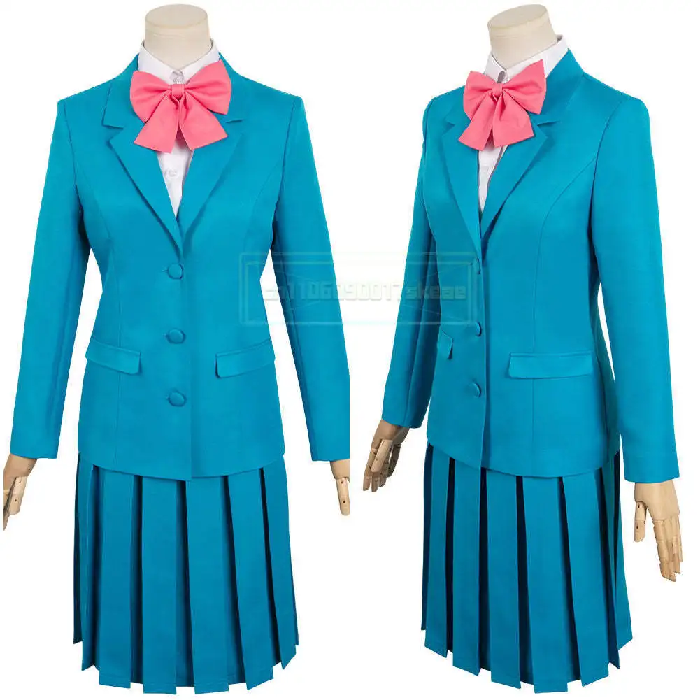 أزياء أنيمي كيمي مي تودوكي الموسم 3 كورونوما ساواكو التأثيرية مني إلىك الموسم شعر مستعار JK الزي المدرسي بدلة نسائية جميلة #5