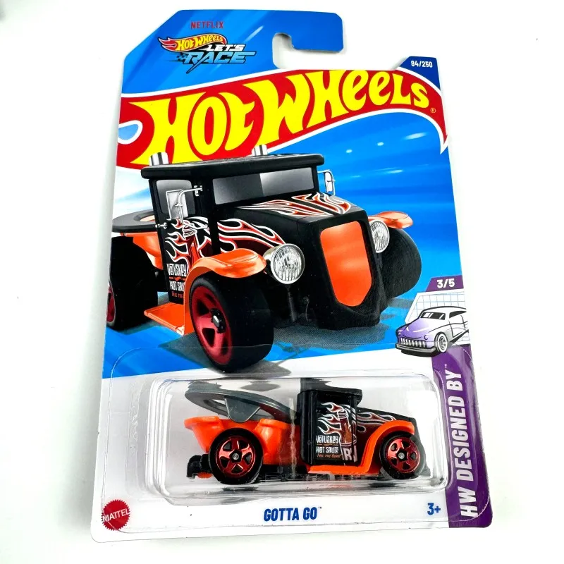 

2025-84 Hot Wheels Cars GOTTA GO 1/64 Металлическая литая модель игрушечного транспортного средства 2025C