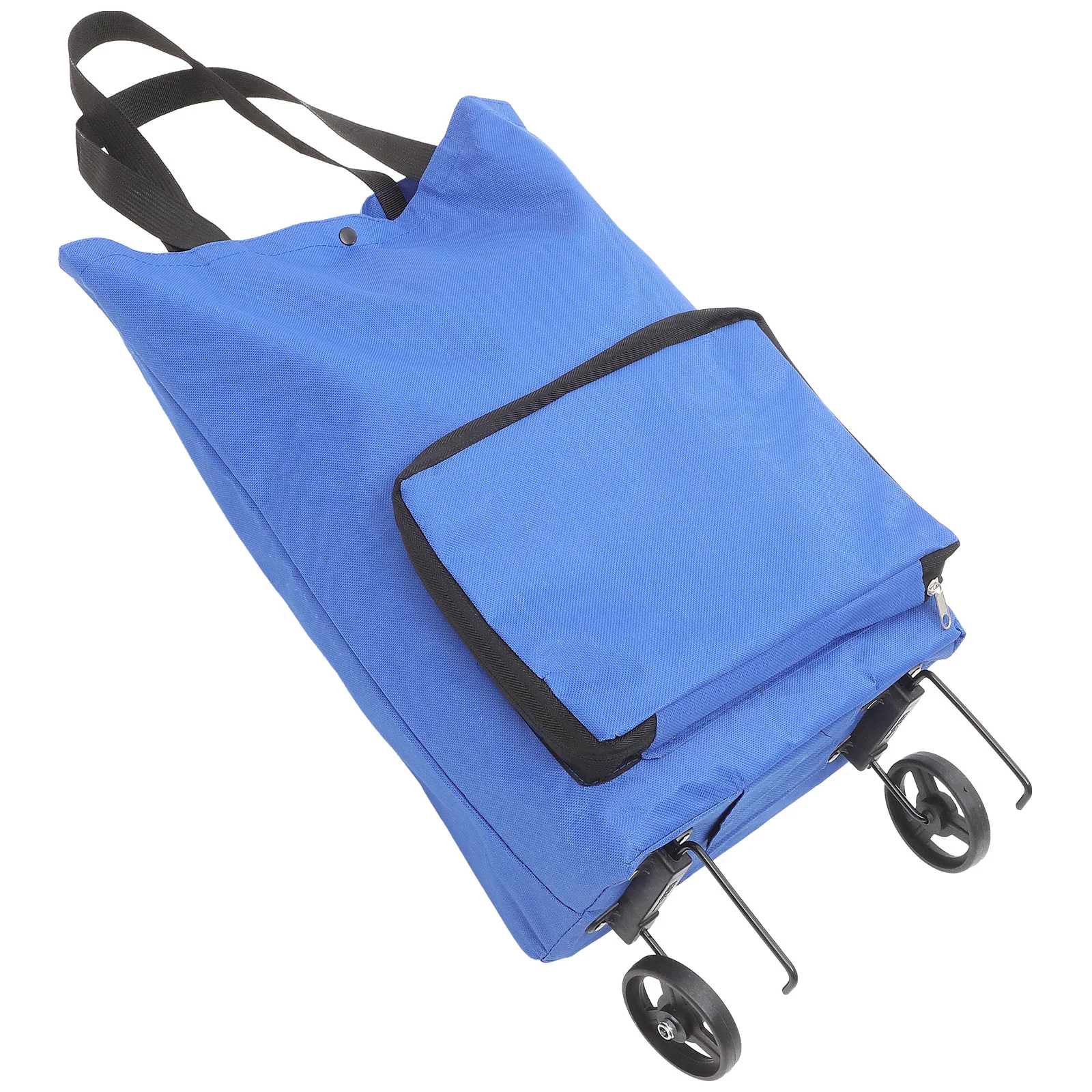 

Collapsible Shopping Cart Tug Bag Reusable Grocery Pouch Elderly Wagons Carts Foldable