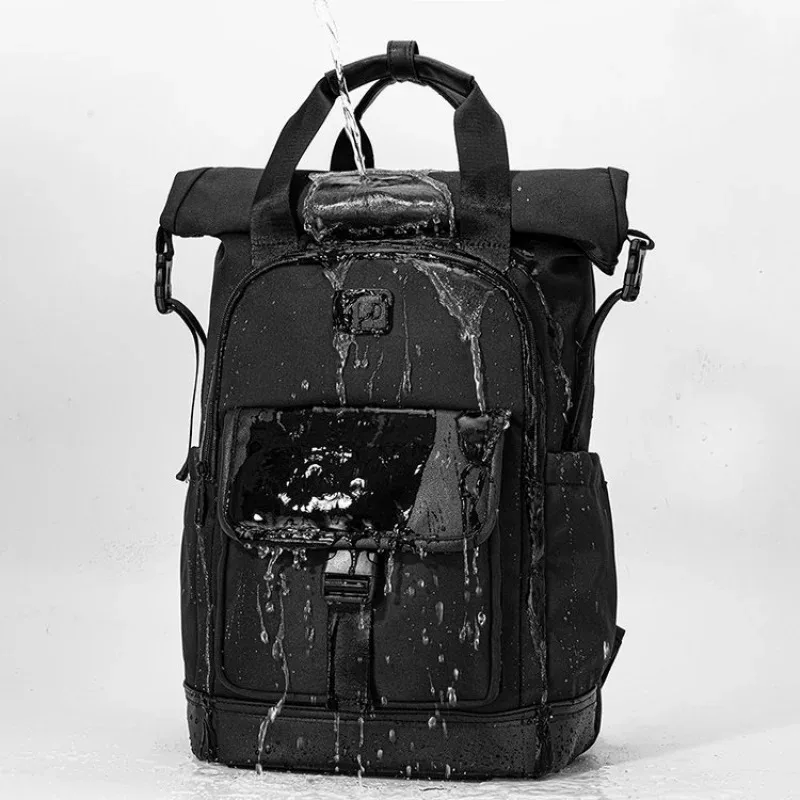 

Expandable Business Backpack For Men Oxford Waterproof Office Working Bagpack Large Capacity Laptop Computer Men's Bagpack