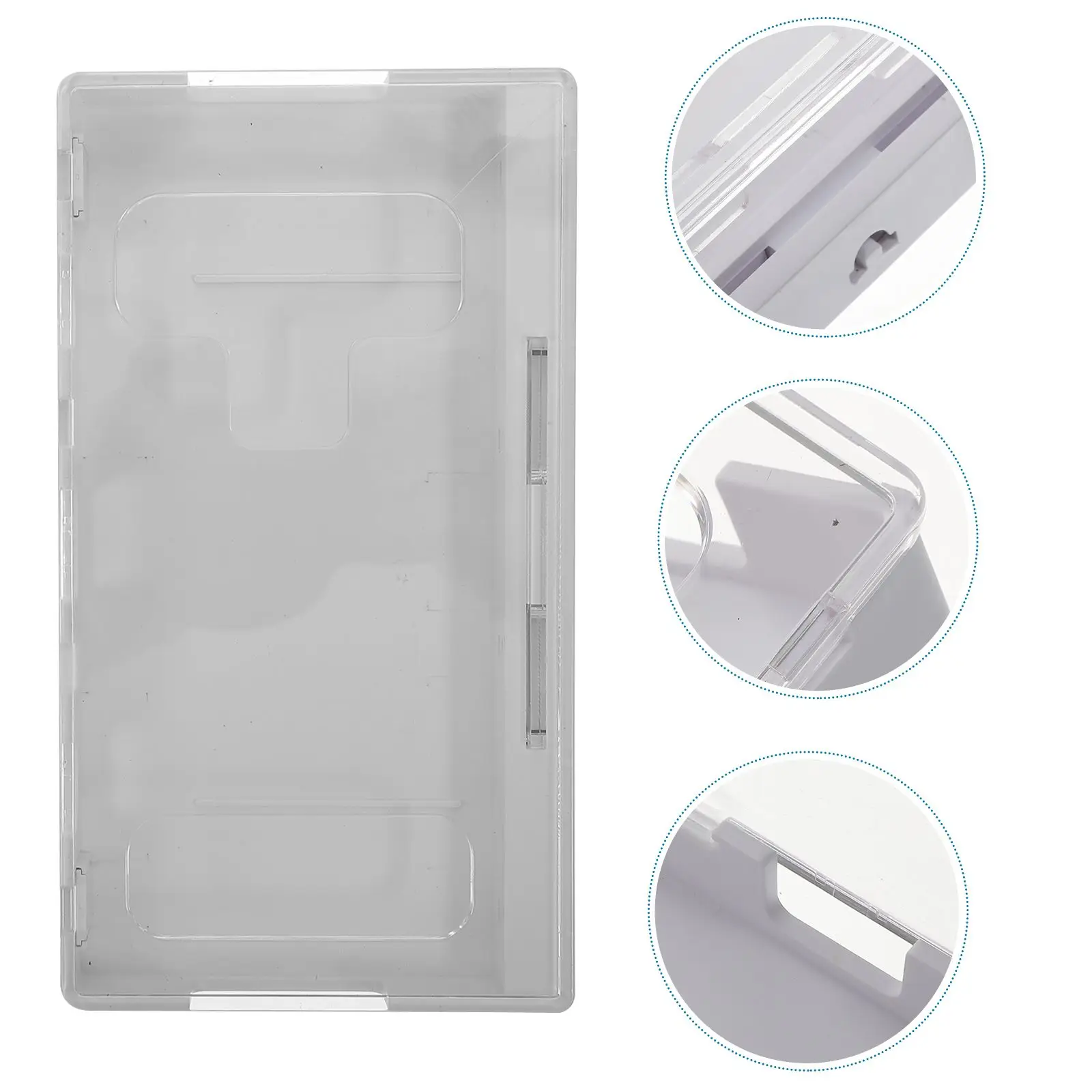 Phone Lock Box Safe Storage Locker Key ABS Acrylic Compatible Most Phones Practical Case Student Supplies